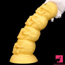 14.37in Nice Large Soft Long Fantasy Silicone Scary Skull Dildo