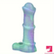 8.07in Silicone Soft Dildo Sleeve Horse Animal Luminous Cock Extender