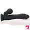 8.07in Black Fantasy Double Layer Silicone Soft Scale Caterpillar Dildo