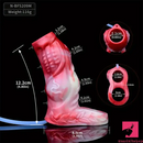 4.8in 5.59in Soft Liquid Silicone Monster Ejaculating Dildo Sleeve For Delay