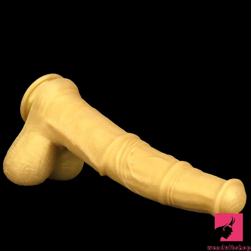 16.14in Super Long Silicone Huge Soft Animal Horse Cock Male Dildo