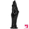 6.3in 8.66in 11.02in Women Using Large Black Thick Hands Fist Dildo