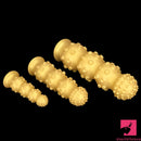 6.7in 9.84in 13.38in Gold Silicone Animal Octopus Big Butt Plug Dildo