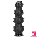 6.7in 9.84in 13.38in Super Black Animal Octopus Female Anal Plug Dildo