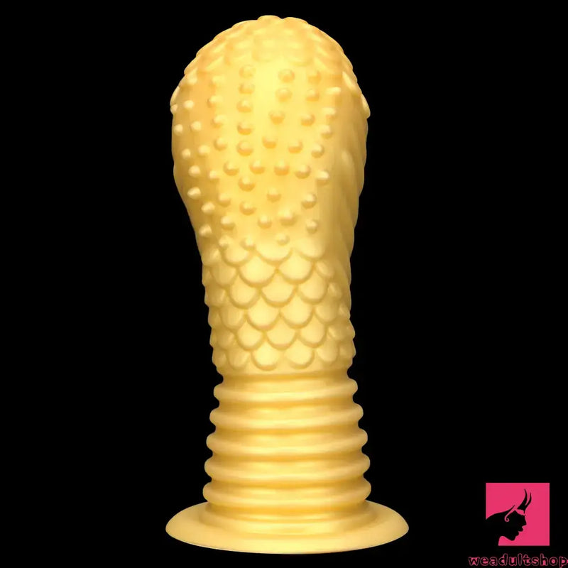 6.1in 8.46in 10.43in Soft Real Silicone Thick Fantasy Butt Plug Dildo