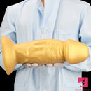 13.38in Super Long Big Silicone Soft Gold Dildo For Women Men