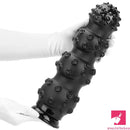 6.7in 9.84in 13.38in Super Black Animal Octopus Female Anal Plug Dildo