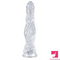 9.5in 10.7in 11.8in Clear Crystal Huge Animal Dildo For Love Adult Toy