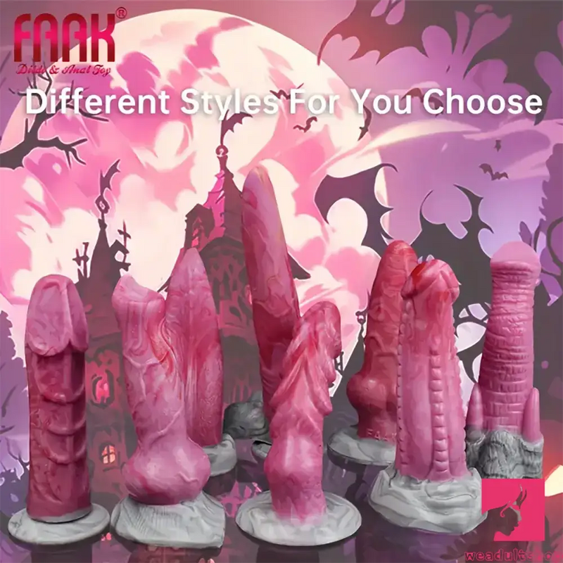 FAAK Multiple Models Monster Silicone Soft Odd Dildos For Male