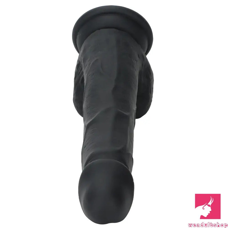 7.67in Premium Silicone Soft Mixed Color Dildo For Anus Vagina