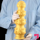 6.7in 9.84in 13.38in Gold Silicone Animal Octopus Big Butt Plug Dildo