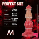 6.69in 7.48in 9.06in Silicone Fantasy Animal Dog Soft Cock Dildo