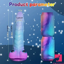 9.08in Silicone Soft Big Dragon Elephant Dildo For G-spot Sex Stimulator