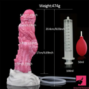 8.03in Realistic Animal Alien Dragon Ejaculating Silicone Male Dildo