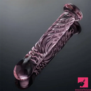 6.69in Realistic Pink Threaded Glass Dildo For Female Sex Toy