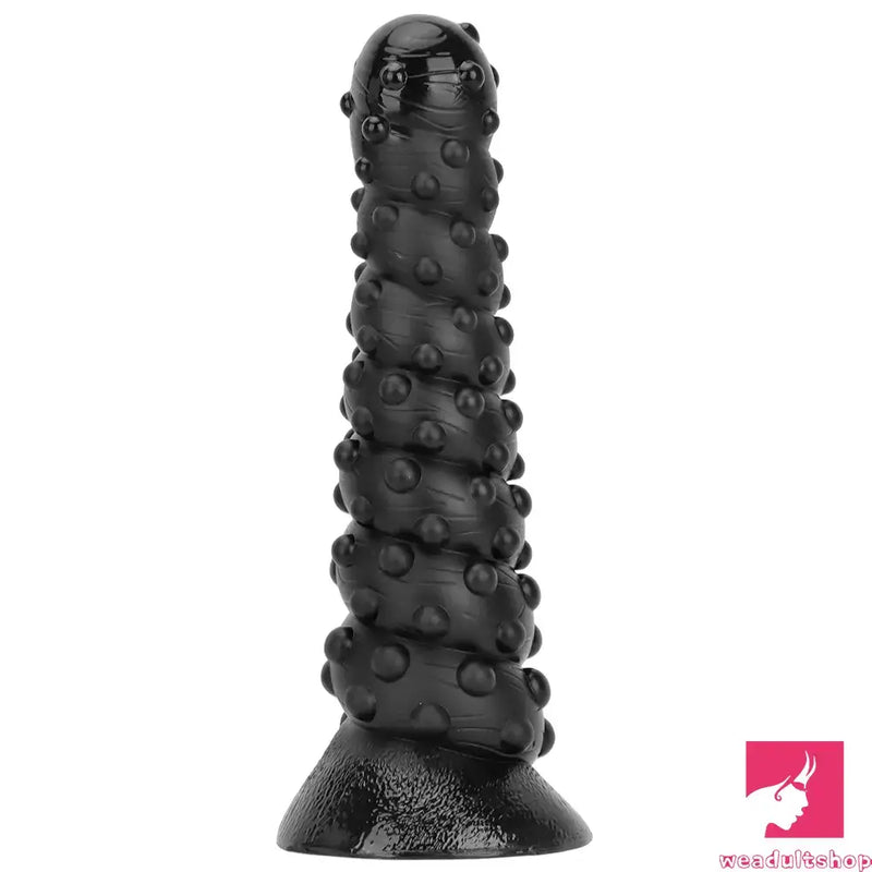 7.48in 11.22in 15in Huge Black Spiral Animal Octopus Dildo Butt Plug