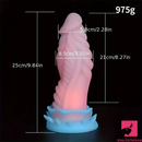 7.87in 9.84in Super Soft Dragon Silicone Animal Monster Cock Dildo