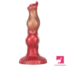 6.69in 7.48in 9.06in Silicone Fantasy Animal Dog Soft Cock Dildo