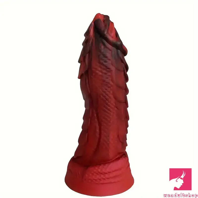 7.87in Silicone Flexible Snake Fantasy Dildo For Couples Women