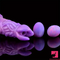 7.99in Luminous Ovipositor Silicone Dildo For Anal Vaginal Orgasm