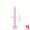 12.9in Big Spiked Long Skinny Dildo For Anus Stimulation Love Toy