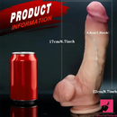 8.7in Superb Soft Sensation Real Silicone Dual Layer Dildo For Male Love