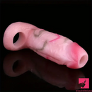 5.31in Silicone Soft Dildo Sleeve Flexible Penis Extender For Sex Love