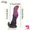 9.05in Large Odd Silicone Soft Dragon Monster Dildo For Anal Clit