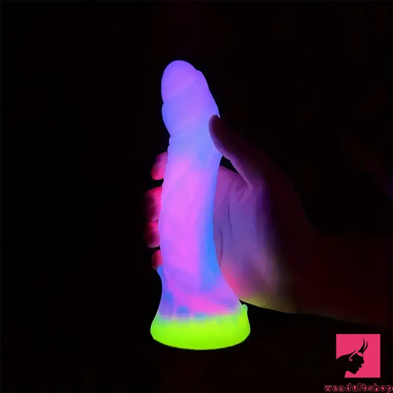 High-Quality Night-Glowing Liquid Silicone Odd Monster Dildo