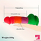 7.9in Silicone Rainbow Soft Dildo For Women Men Couple G-spot Clit