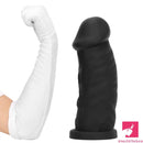 9.25in 11.02in 12.2in Super Big Silicone Soft Black Mushroom Real Dildo