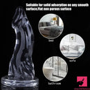 7.48in 8.46in 9.44in Clear Big Dildo Sex Toy For Sex Orgasm Pleasure