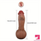 8.66in 9in 9.25in Real Skin Silicone Soft Penis Dildo For Couple Sex