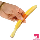 7.09in 7.48in 9.65in Glass Banana Dildo For For Men Women Love