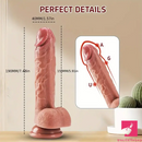 7.48in Realistic Silicone Soft Dildo For Female Male Love Pleasure Love