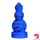 4.13in 6.1in 8.07in 11.43in Fantasy Silicone Soft Butt Plug Real Dildo