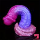 8.66in Silicone Soft Monster Dildo For Women Men G-Spot Vaginal Love