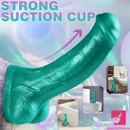 8.5in Soft Dual Density Silicone Animal Big Horse Cock Dildo For Orgasm