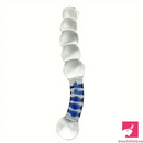 7.48in Clear Real Glass Crystal Dildo For G-Spot Vaginal Sex Toy