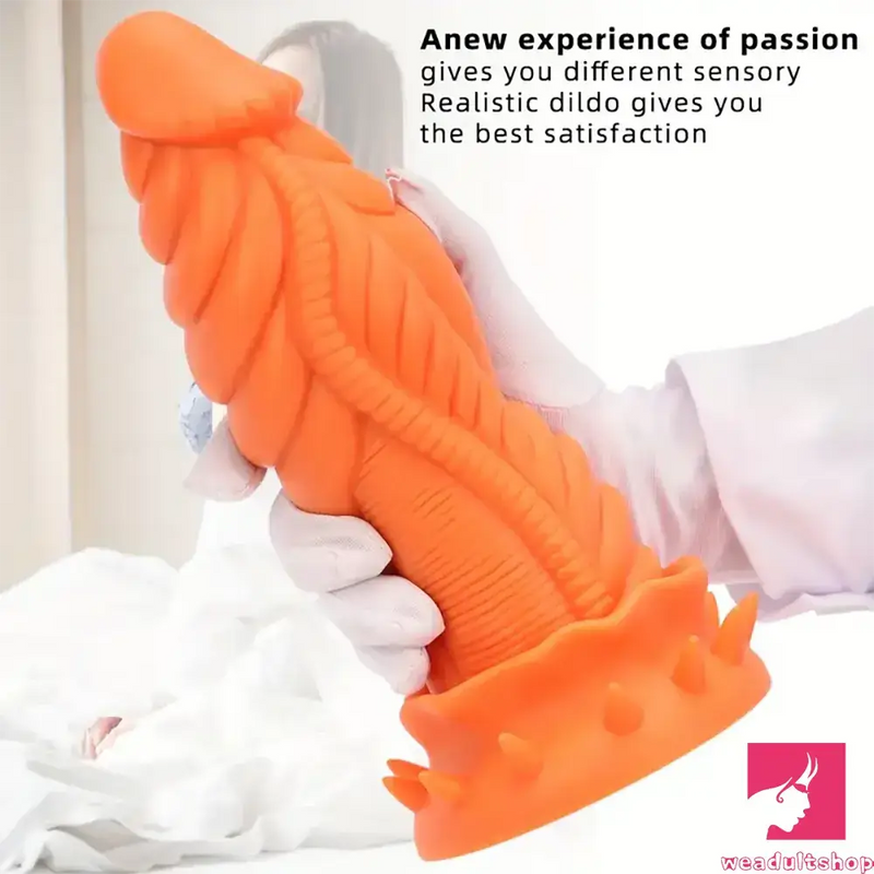 9.84in Big Monster Silicone Flexible Dragon Dildo For Women Sex Toy