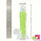 7.08in 8.07in TPE Double Layer Glow-in-the-dark Realistic Clear Dildo