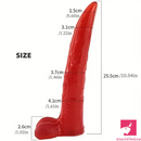 10.04in Large Animal Goat Horn Dildo For G Spot Women Adult Sex