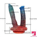 9.45in 10.63in Silicone Soft Big U-shaped Double-head Monster Dildo