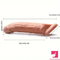 8.27in Lifelike Big Dildo Cock Sleeve For Penis Extension Adult Toy