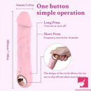 7.08in Liquid Silicone Bendable Soft Vibrating Dildo For Couples