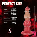 6.69in 7.48in 9.06in Silicone Fantasy Animal Dog Soft Cock Dildo