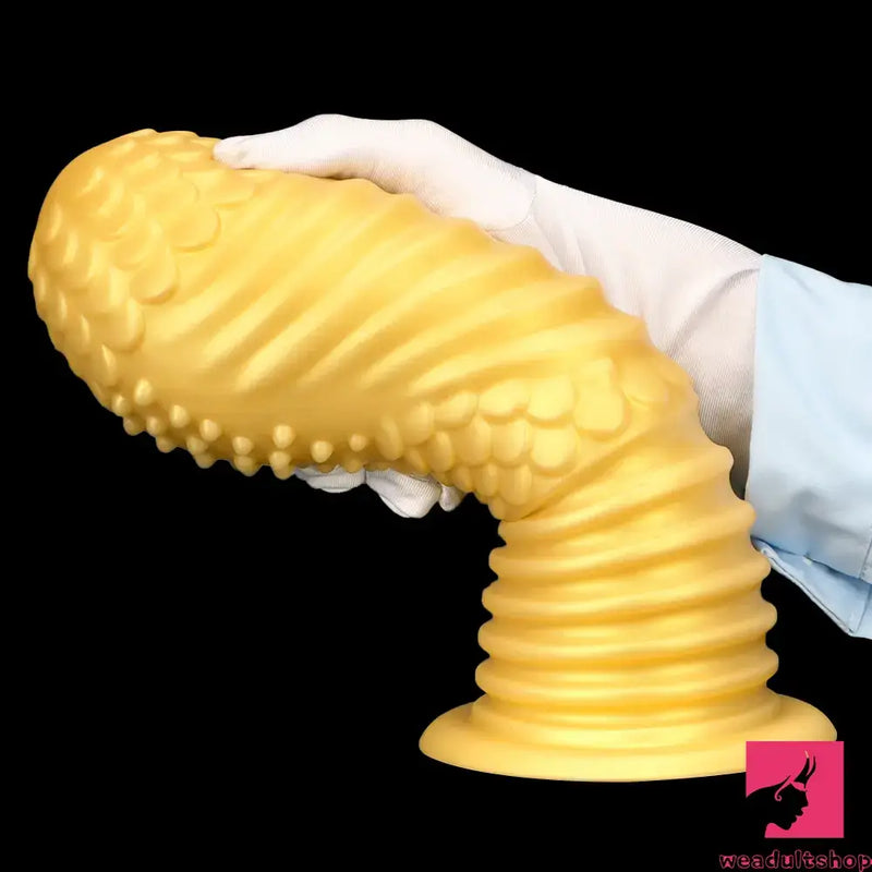 6.1in 8.46in 10.43in Soft Real Silicone Thick Fantasy Butt Plug Dildo