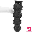 6.7in 9.84in 13.38in Super Black Animal Octopus Female Anal Plug Dildo