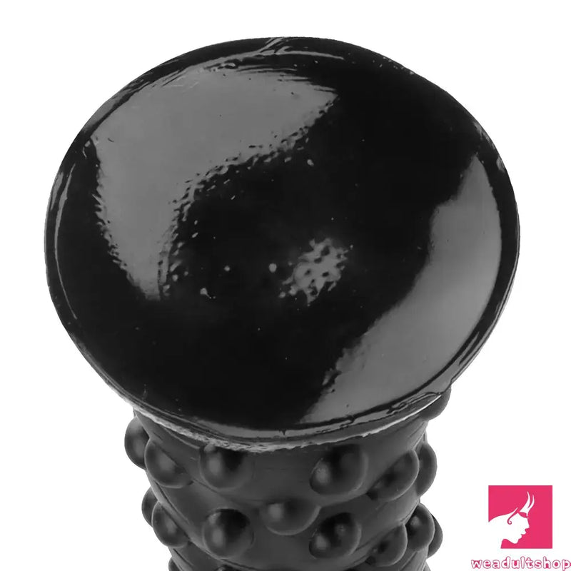 7.48in 11.22in 15in Huge Black Spiral Animal Octopus Dildo Butt Plug