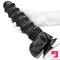 9.25in 9.64in 11.02in Big Thick Black Dildo BDSM Horse Penis Love Toy